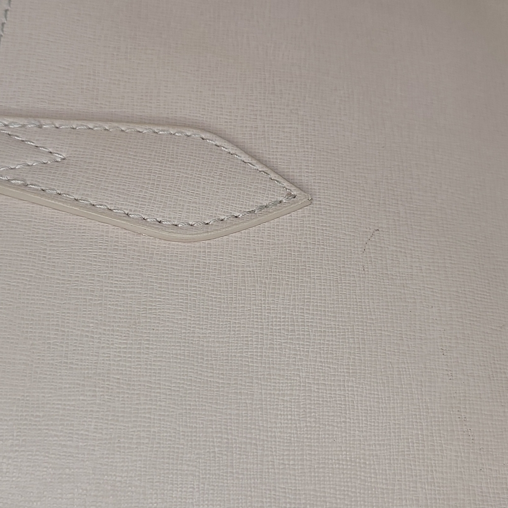 Paolina pale pink leather tote bag - Picture 9 of 12